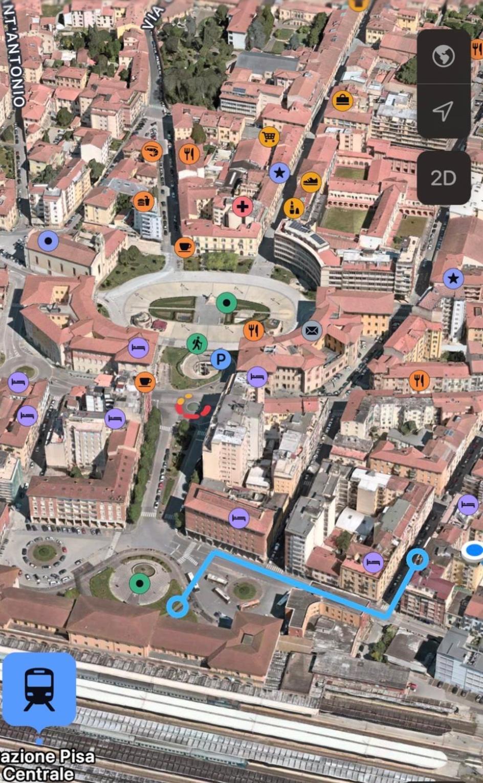 Live In Pisa - 250M Dalla Stazione Centrale Di Pisa Hotel Luaran gambar